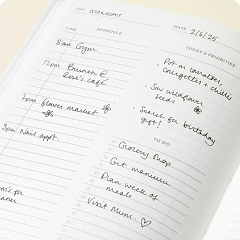 Undated Daily Diaries